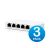 Ubiquiti USW-Flex-Mini-3- USW Flex Mini 5 Port - 3 Pack