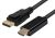 Comsol DisplayPort Male to HDMI Male 4K@60Hz Active Cable - 1M