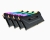 Corsair 64GB (4 x 16GB) 3600MHz DDR4 DRAM - C19 - Vengeance RGB Pro, Black