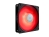 CoolerMaster Sickleflow 120 Case Fan - 120x120x25mm, Rifle Bearing, 650-1800RPM, 62CFM, 8-27dBA - Red