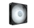 CoolerMaster Sickleflow 120 Case Fan - 120x120x25mm, Rifle Bearing, 650-1800RPM, 62CFM, 8-27dBA - White