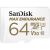 SanDisk 64GB Max Endurance microSD Card - SDSQQVR-064G-GN6IA