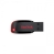 SanDisk 64GB Cruzer Blade CZ50 USB Flash Drive - Black / Red