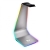ThermalTake Gaming ARGENT HS1 RGB Headset Stand with two USB3.0 Hub and one 3.5mm Audio Jack - Space Grey