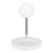 Belkin BoostCharge Pro 2-in-1 Wireless Charger Stand with MagSafe 15W - White