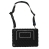 Gumdrop Hideaway Shoulder Strap - Black