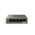 Tenda TEG1105P-4-63W Gigabit Desktop Switch with 4-Port PoE - 5-Port