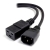 Generic IEC C14 to IEC C19 Computer Power Extension Cord - Male to Female - 2m