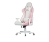 CoolerMaster Caliber R1S Camo Gaming Chair - Rose Pink / White Ergonomic, Breathable PU, Armrest, Backrest, Class 4 Gas Lift