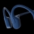 Aftershokz Aeropex Open-Ear Endurance Headphones - Blue Eclipse Lightweight, Comfortable, IP67 Water Resistant, 8-Hour Battery Life
