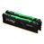 Kingston 16GB (2x8GB) 3200MHz DDR4 RAM - CL16 - FURY Beast - RGB