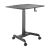 Brateck FWS08-4-B Manual Height Adjustable Workstation with casters - Black