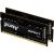 Kingston 16GB (2x8GB) 2666MHz DDR4 SODIMM RAM - CL15-17-17 - FURY Impact