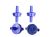 Aquabuy BULK STOCK  x Air line none-return valves - Flat check valves  Blue