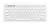 Logitech K380 Multi-Device Bluetooth Keyboard For MAC - Off-White Wireless Technology, Slim & Beautiful, Bluetooth
