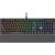 AOC U32U1 GK500 RGB Mechanical Gaming USB Keyboard - Blue Wired, USB2.0, Full Size, 5 Macro Keys, Anti-Ghosting