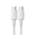 UGreen USB-C 2.0 to TYPE-C Male to Male Data Cable 5A - 2m, White