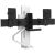 Ergotron TRACE Desk Mount for Monitor, LCD Display - White - 2 Display(s) Supported - 68.6 cm (27