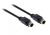 Microtech Extension Cable - PS/2 Male To PS/2 Male - 3M - Black