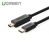 UGreen USB type-c Male to USB 2.0 Mini 5Pin Male Cable - 1m, Black