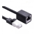 UGreen Cat 6 FTP Ethernet RJ45 Male/Female Extension Cable - Black, 1m