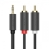 UGreen 3.5mm male to 2RCA male cable - 5m