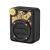 Divoom Espresso Retro Mini Portable Radio Bluetooth Speaker - Black