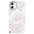 Case-Mate Halo Case - To Suit iPhone 13 / iPhone 13 Pro - Rose Metallic White Marble
