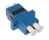 Serveredge LC Female to LC Female Single mode Duplex OS2 Fibre Adapter - Blue