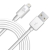 Patriot Charge and Sync Lighting Cable - 6ft, White