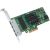 Intel I350T4V2 Quad Port, 1GbE, Ethernet Adapter, RJ45, LP/Full Bracket - Retail