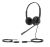 Yealink YHS34L-D Duo Wired Headset with QD to RJ9 adapter (Foam ear cushions)