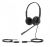 Yealink YHS34-D Stereo Wired Headset with QD to RJ9 adapter (Leather ear cushions)