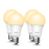 TP-Link Tapo L510E(4-Pack) Smart Wi-Fi Light Bulb, Edison Screw, Dimmable, No Hub Required, Voice Control, Schedule & Timer 2700K 8.7W 2.4 GHz 802.1