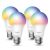 TP-Link TAPO-L530E Smart WiFi LED Light Bulb, Multicolour Edison Screw - 4 Pack