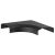 Brateck CC07-J2-B Plastic Cable Cover Joint L Shape Material:ABS Dimensions 127x127x21.5mm - Black