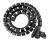 Brateck HC-25-B 25mm/1` Diameter Coiled Tube Cable Sleeve Material Polyethylene (PE) Dimensions 1000x25mm - Black
