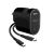 EFM 30W Dual Port Wall Charger With type-c to type-c Cable 1M - Black (EFPW30U932BLA), High 6.0A (30W) output, Charge 2 Devices At Once