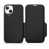 EFM Monaco D3O Leather Wallet Case Armour - To Suit iPhone 13 - Black/Space Grey