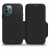 EFM Monaco D3O Leather Wallet Case Armour - To Suit iPhone 12 Pro Max - Black/Space Grey