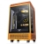Thermaltake The Tower 100 Metallic Gold Mini Chassis - NO PSU, Mettalic Gold USB3.0, USB3.2,(2), HD Audio, Expansion Slots(2), 120mm Fan, SECC, Tempered Glass