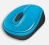 Microsoft Wireless Mobile Mouse 3500 - Cyan Blue USB, Up to 8-month battery life, Plug-and-go nano transceiver, BlueTrack Technology