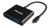 Volans VL-UCVH3C Aluminium USB-C Multiport Adapter - Power Delivery - 4K HDMI - VGA - USB3.0