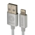 Moki Lightning to USB SynCharge Braided Cable - 3m, Silver