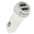 Moki Car Charger - Dual USB - White