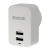 Moki Wall Charger - Dual USB - White