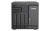 QNAP_Systems Intel Xeon D desktop QuTS hero NAS with four 2.5GbE ports 2-core/4-thread processor, up to 3.2GHz, 8GB DDR4, 128GB, SATA 6Gb/s(4), M.2, LAN, PCIE, USB, Tower, Kensington Lock