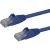 Startech 2 m Category 6 Network Cable for Network Device - 1 - First End; 1 x RJ-45 Male Network - Second End; 1 x RJ-45 Male Network - 6 Gbit/s - Patch Cable - Gold Plated Contact - 24 AWG - Blue