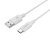 Cygnett Essentials USB-C to USB-A (2.0) Cable (1M) - White (CY2729PCUSA),3A/60W,Samsung Galaxy,Apple iPhone,iPad,MacBook,Google,OPPO,Nokia