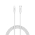 Cygnett Essentials Lightning to USB-C Cable (1M) - White(CY3752PCCSL),0 to 50% battery life in just 30 mins,Mfi,Apple iPhone/iPad/MacBook,2 Yr. WTY.